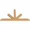 Ekena Millwork Saratoga Timber Gable Bracket, Western Red Cedar, 84"W x 45"H x 3 1/2"D x 5 1/2"F, 13/12 Pitch GBW084X45X0406SAR00SWR - alternate 3